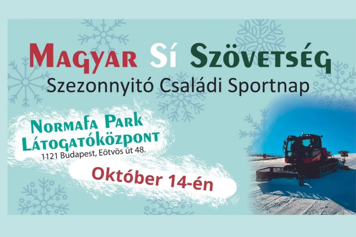 Családi sportnap a Normafánál a síszövetség szervezésében