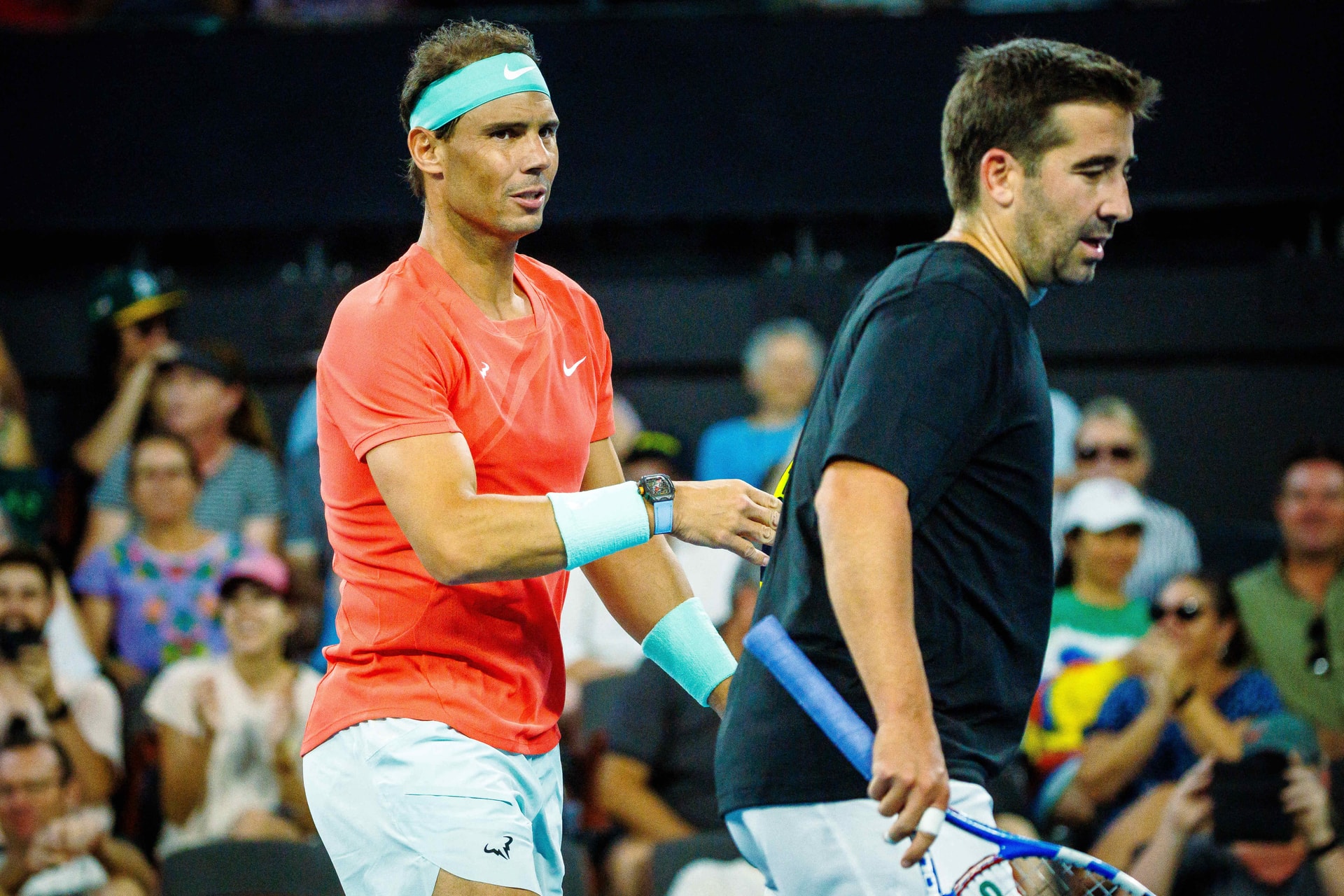 Brisbane-i tenisztorna: Nadal párosban elszenvedett vereséggel tért vissza