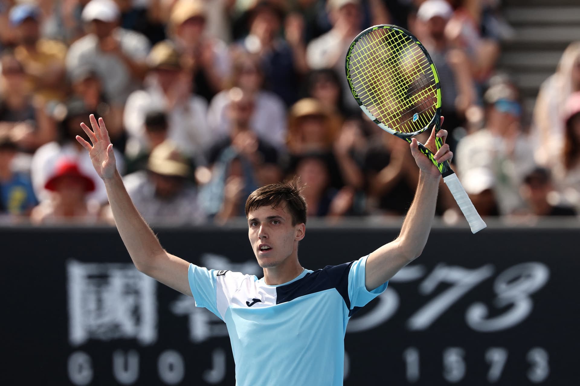A második fordulóra készülhet Marozsán Fábián az Australian Openen