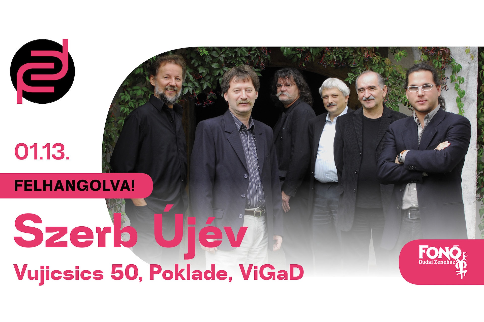 Szerb újév a Fonóban: Vujicsics, Poklade, ViGaD