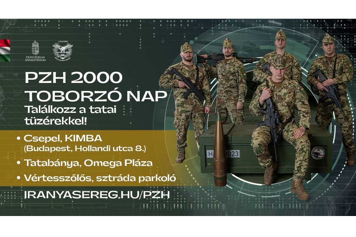 Zajlik a Magyar Honvédség Embert a vasra 2.0 toborzókampánya