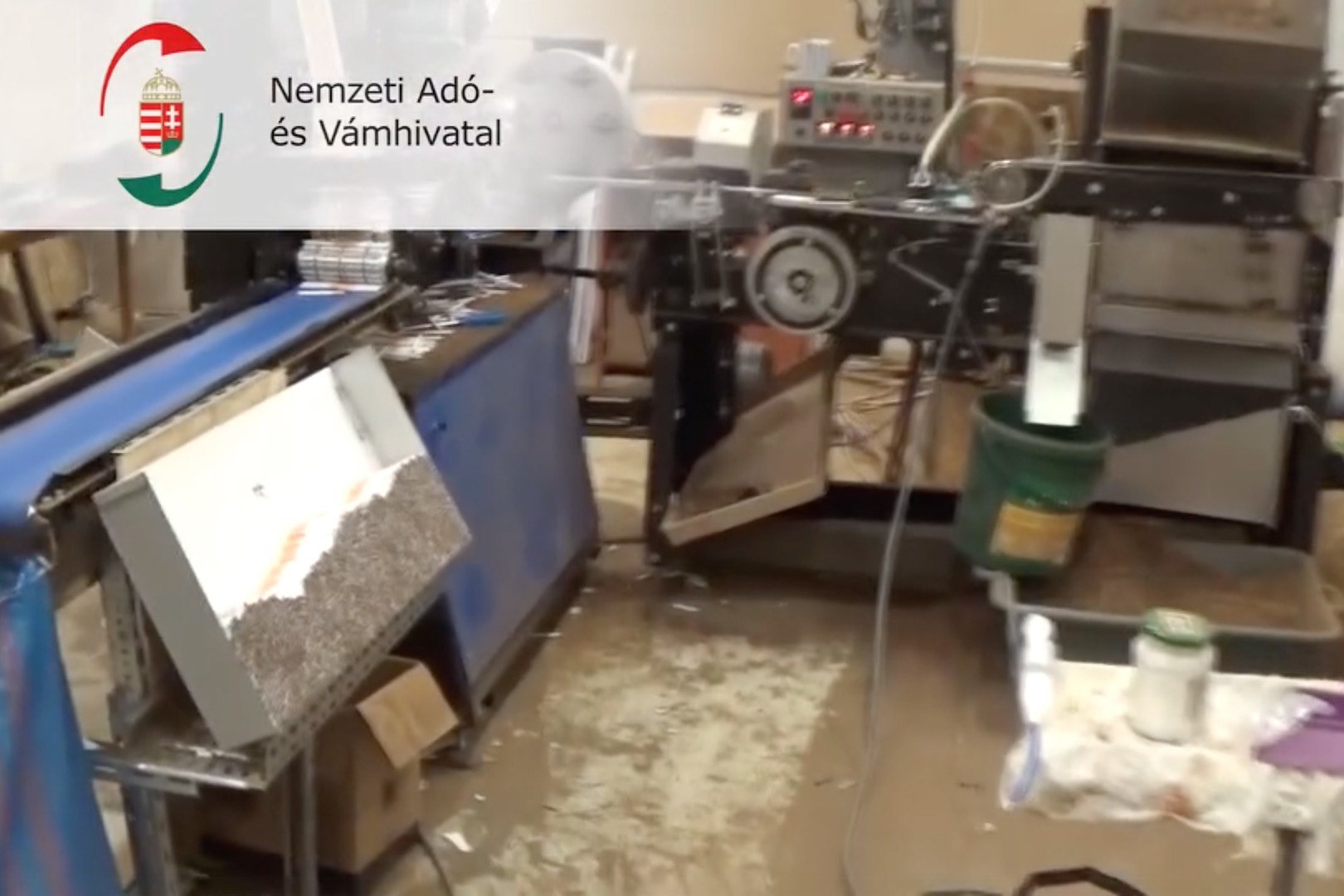 Illegális cigarettagyárat számolt fel a NAV