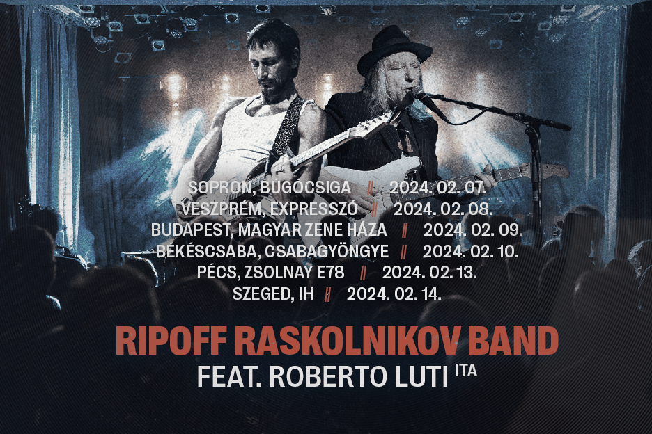 Ripoff Raskolnikov és Roberto Luti együtt turnézik