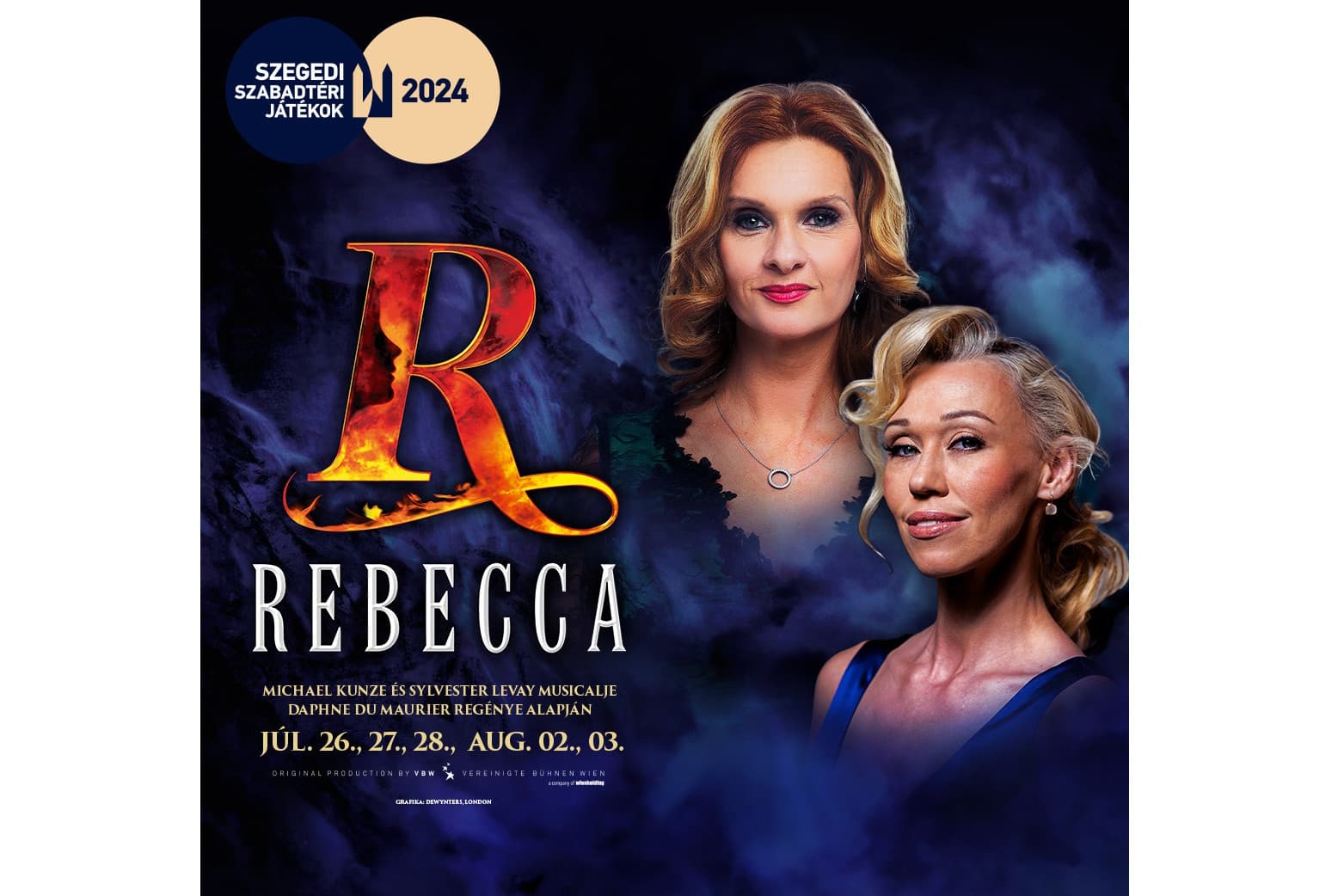 Páratlan látványvilággal állítják színpadra a Rebecca musicalt