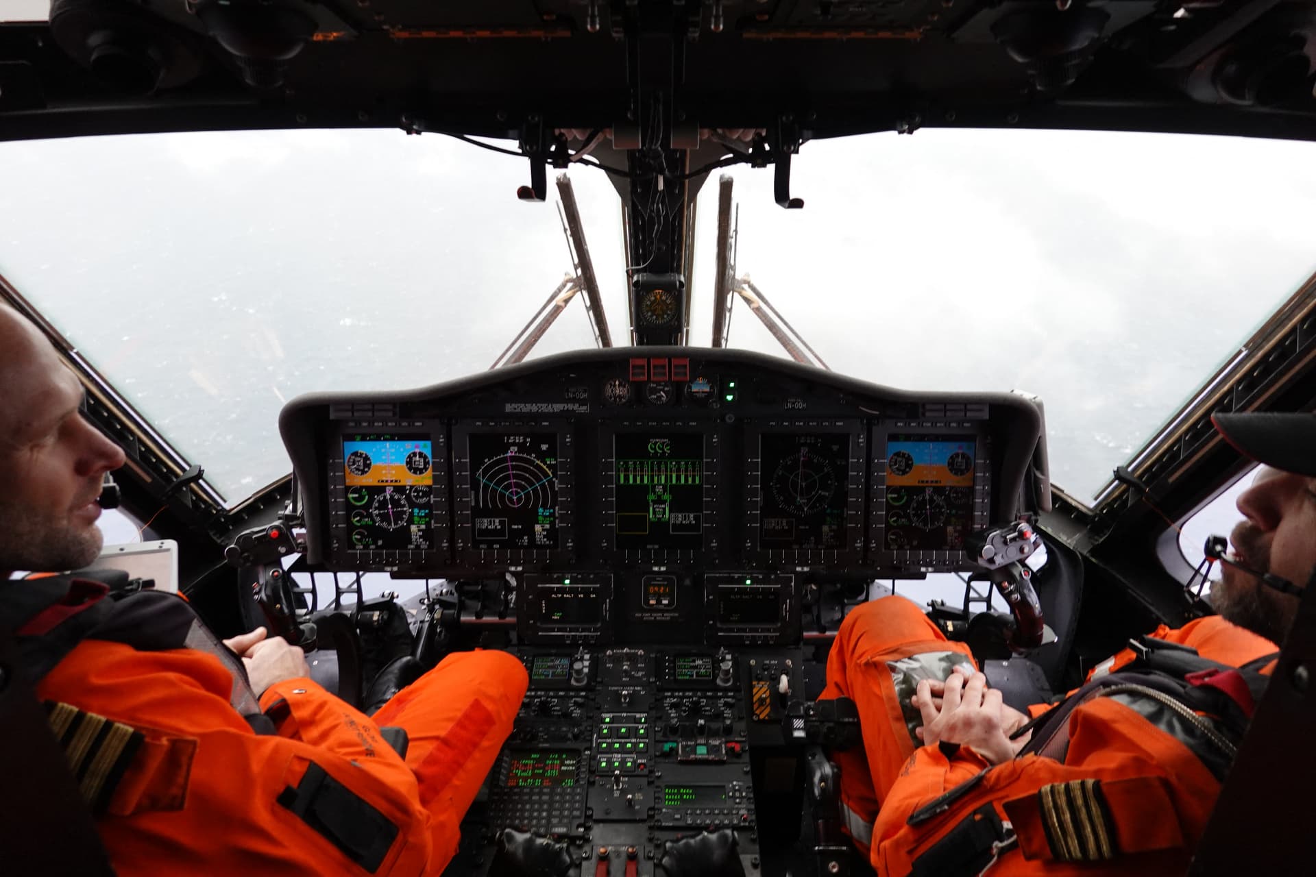 Lezuhant egy helikopter Norvégia partjainál