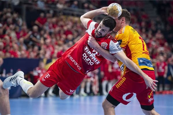 Férfi kézilabda BL: a Veszprém végig vezetve verte a dán bajnokot