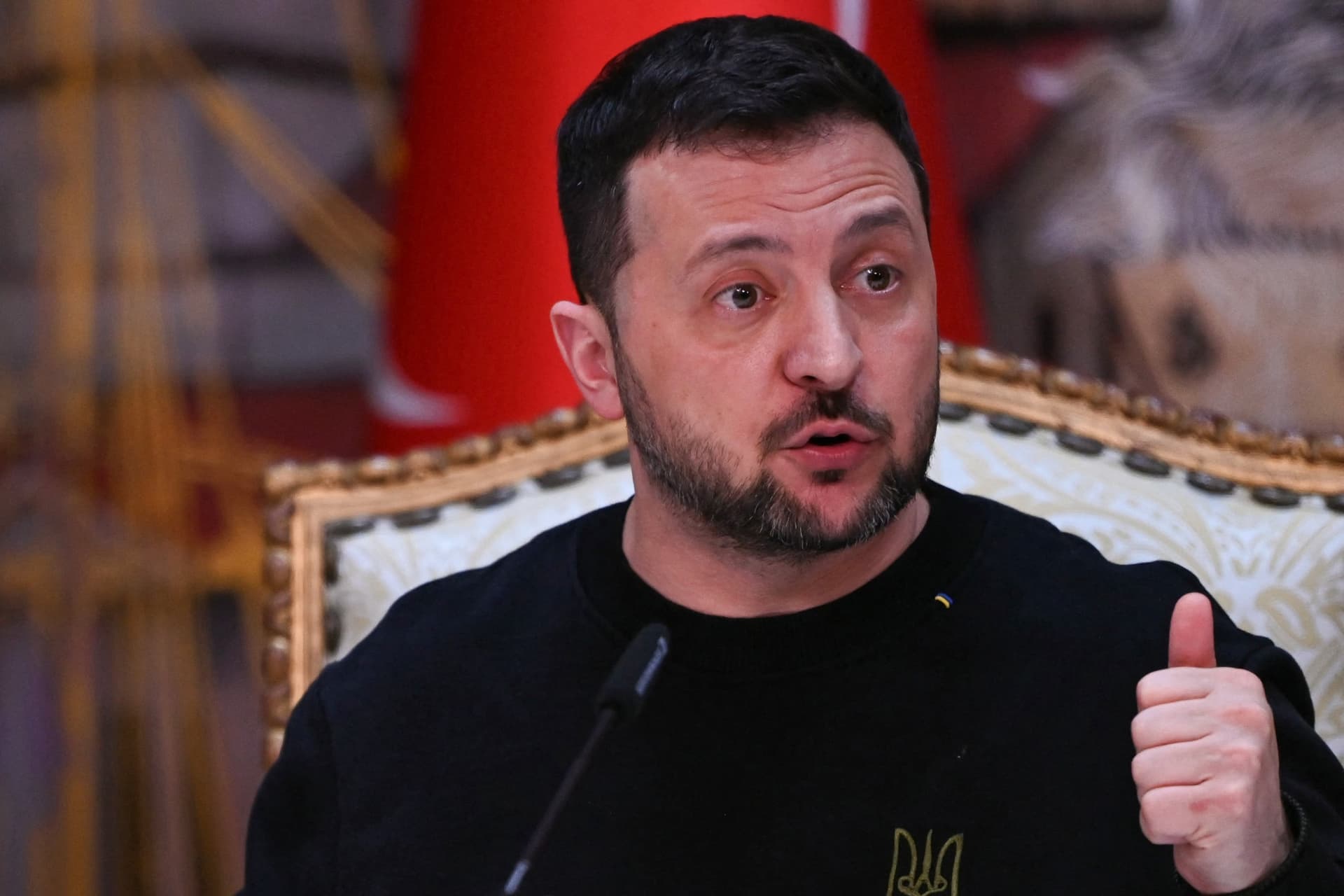 Zelenszkij a republikánusoknál lobbizott a fegyverszállításokért