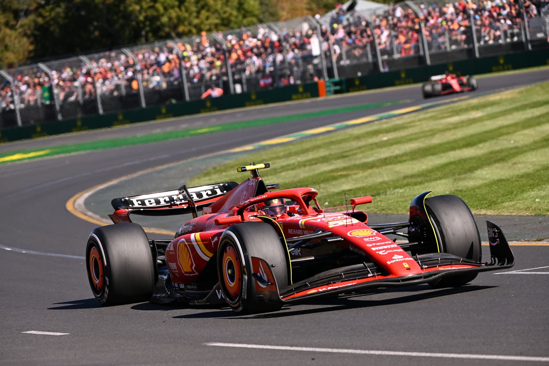 Sainz volt a leggyorsabb a szabadedzésen