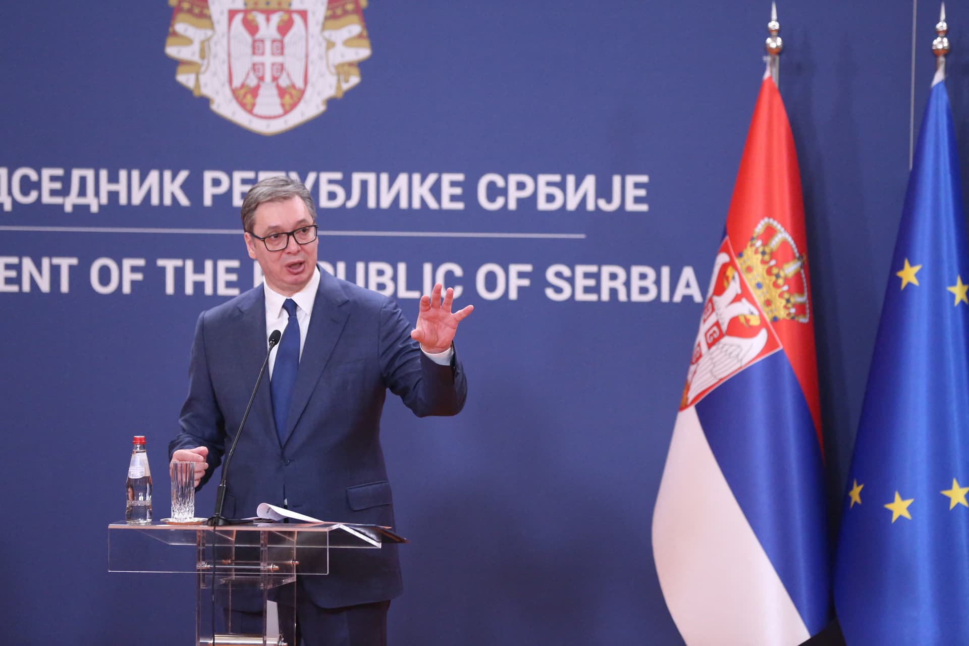 Vučić: Szándékosan szabotálják Szerbia EU-csatlakozását