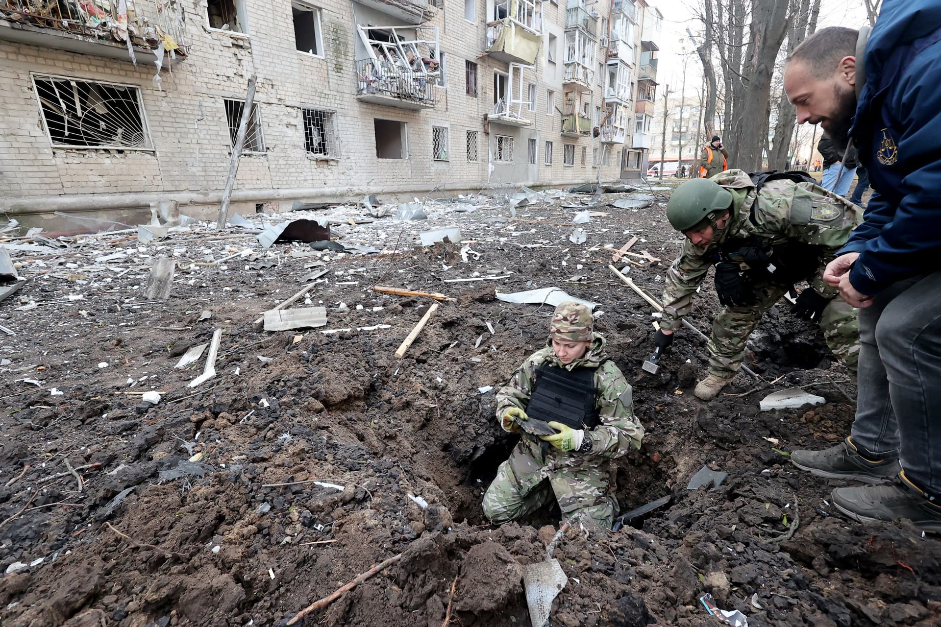 Brit szakértő: Harkiv megszűnt létezni