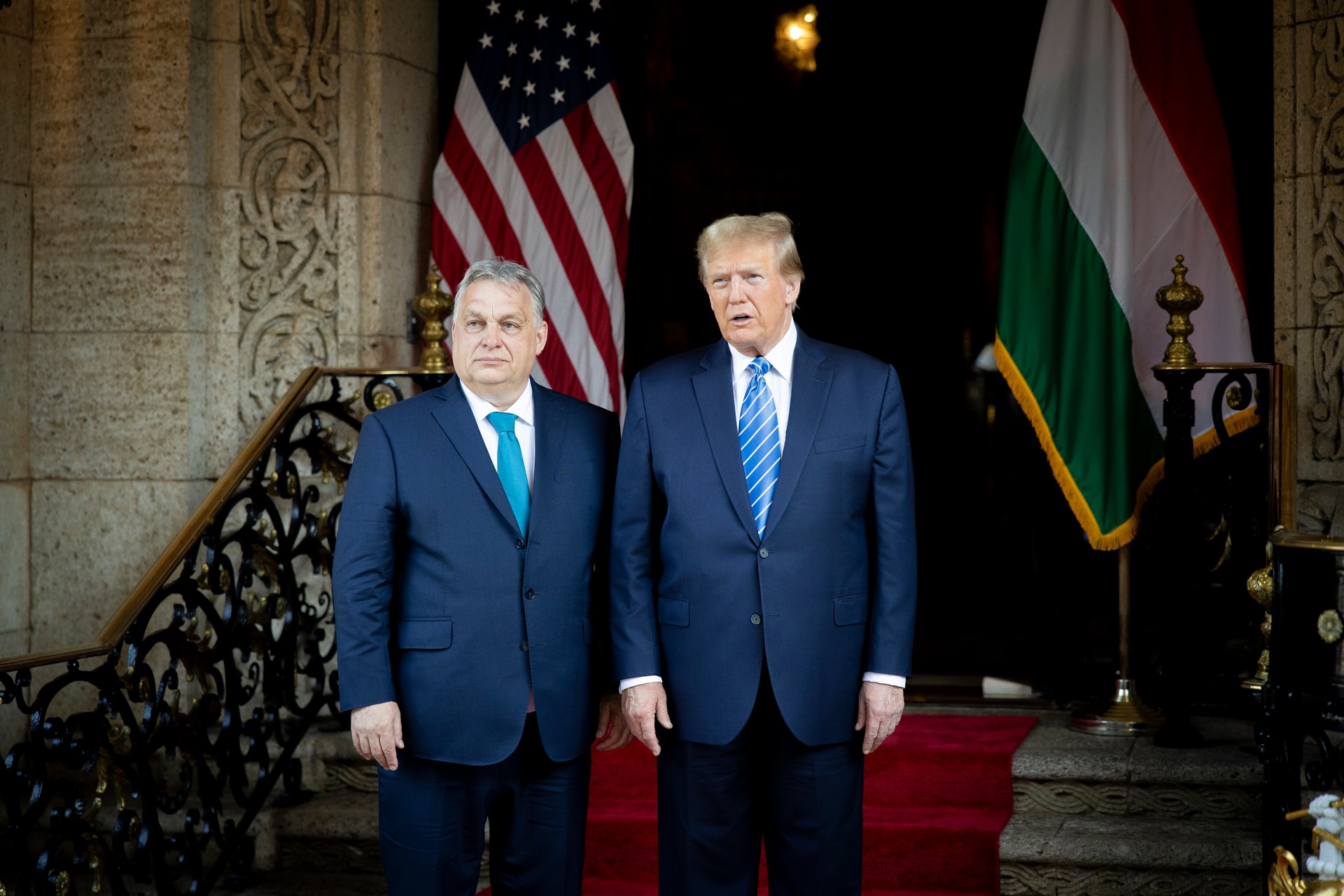 Orbán Viktor és Donald Trump Floridában egyeztetett