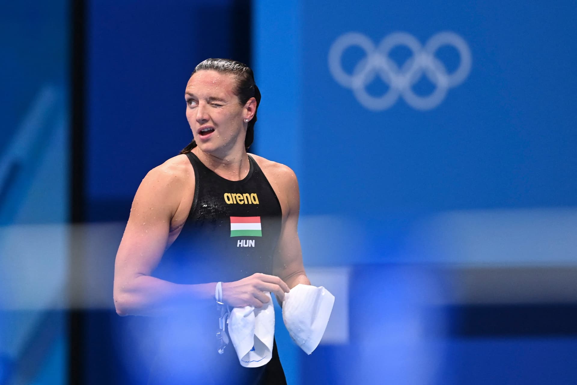 Hosszú Katinka megjelent a párizsi olimpián