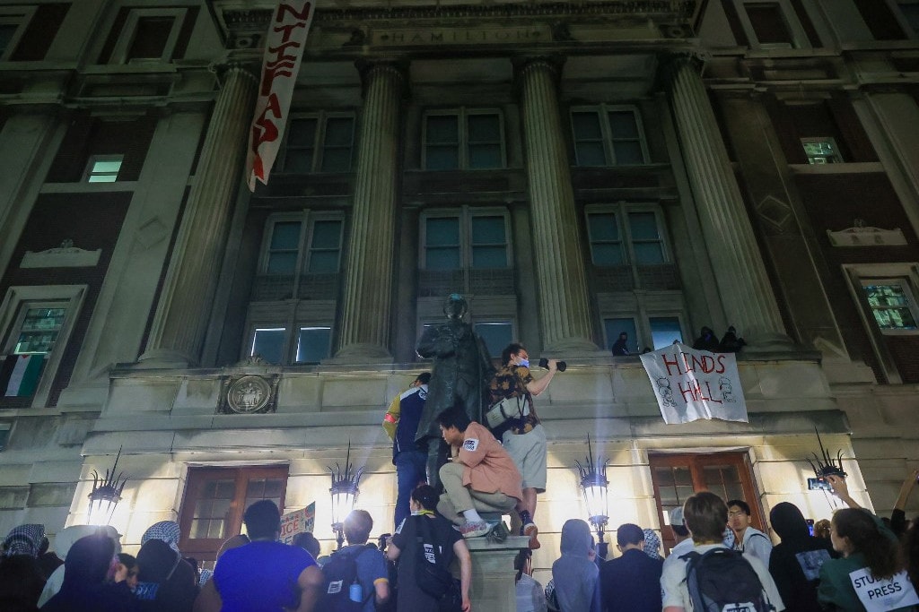 Palesztinpárti tüntetők foglalták el a Columbia Egyetem főépületét
