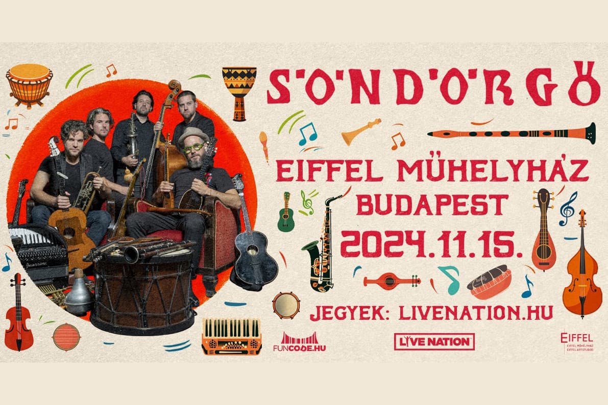A Söndörgő új lemezét mutatja be az Eiffel Műhelyházban