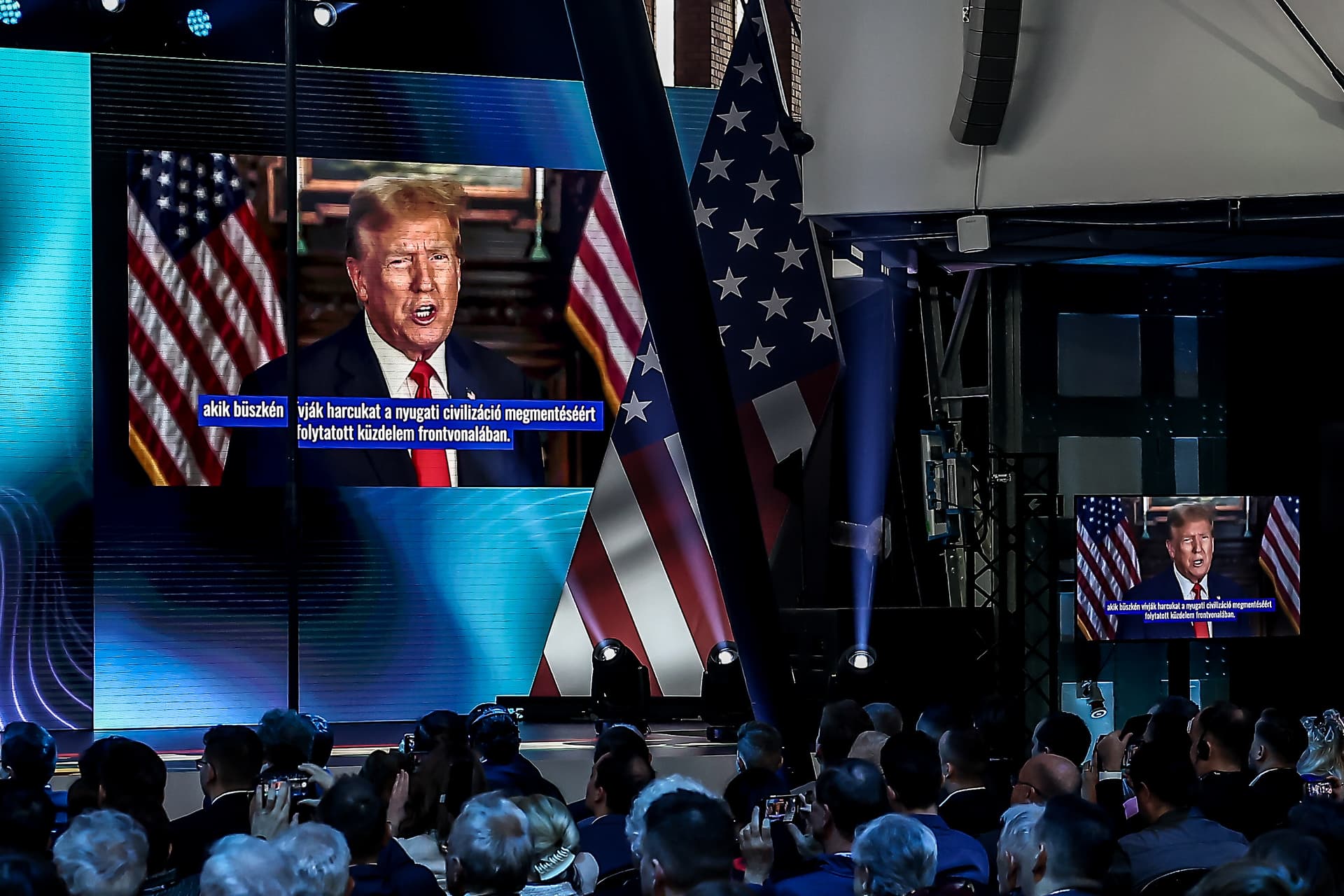 Donald Trump: A magyarok büszkén harcolnak a nyugati civilizáció megmentéséért