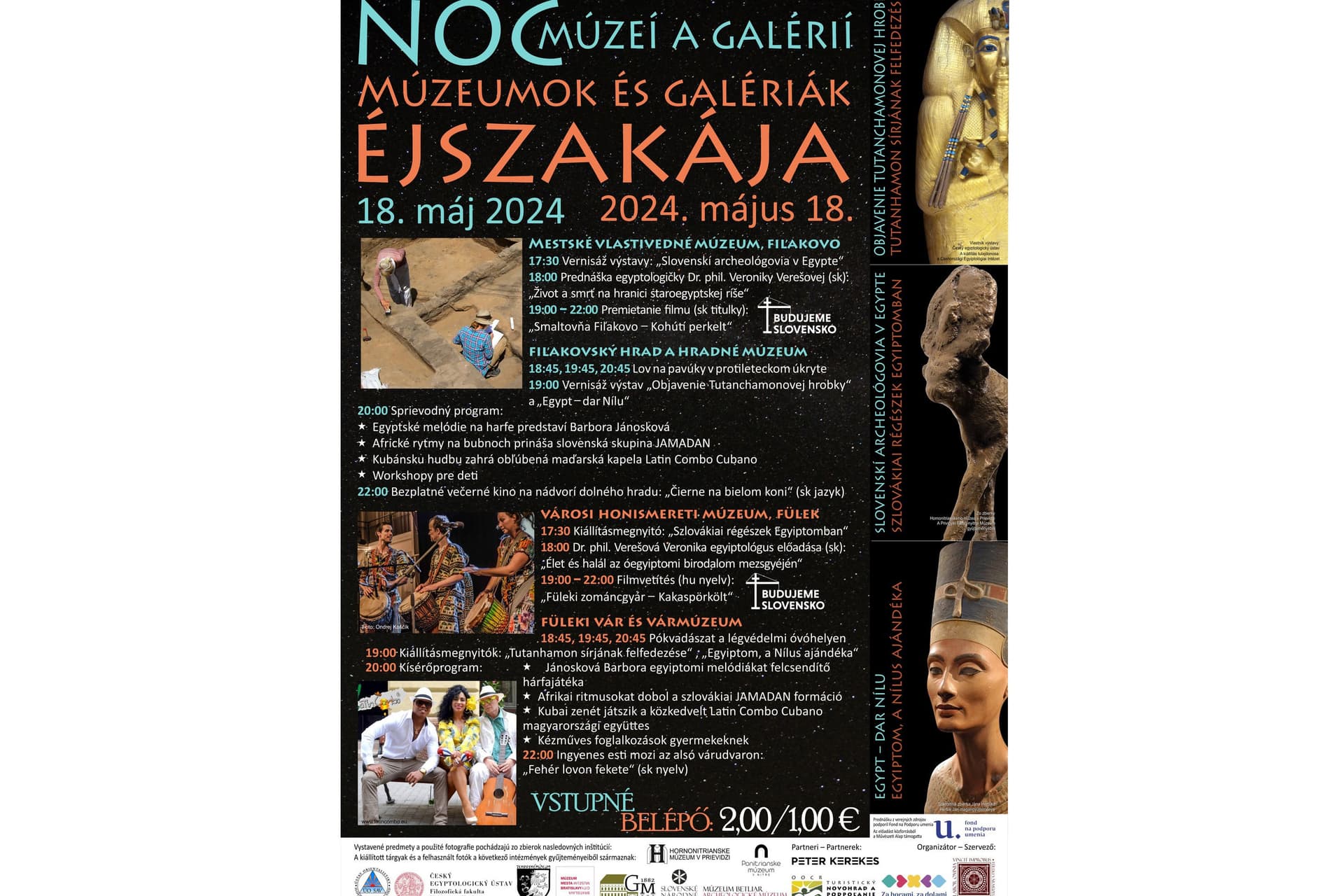 Múzeumok és Galériák Éjszakája Füleken