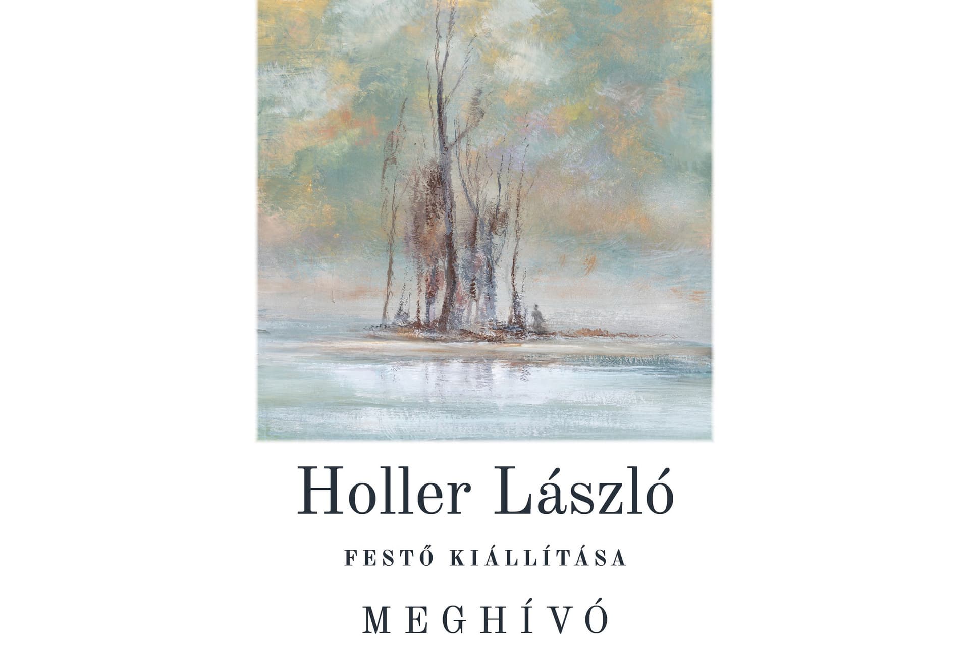 Holler László festőművész alkotásaiból nyílik kiállítás