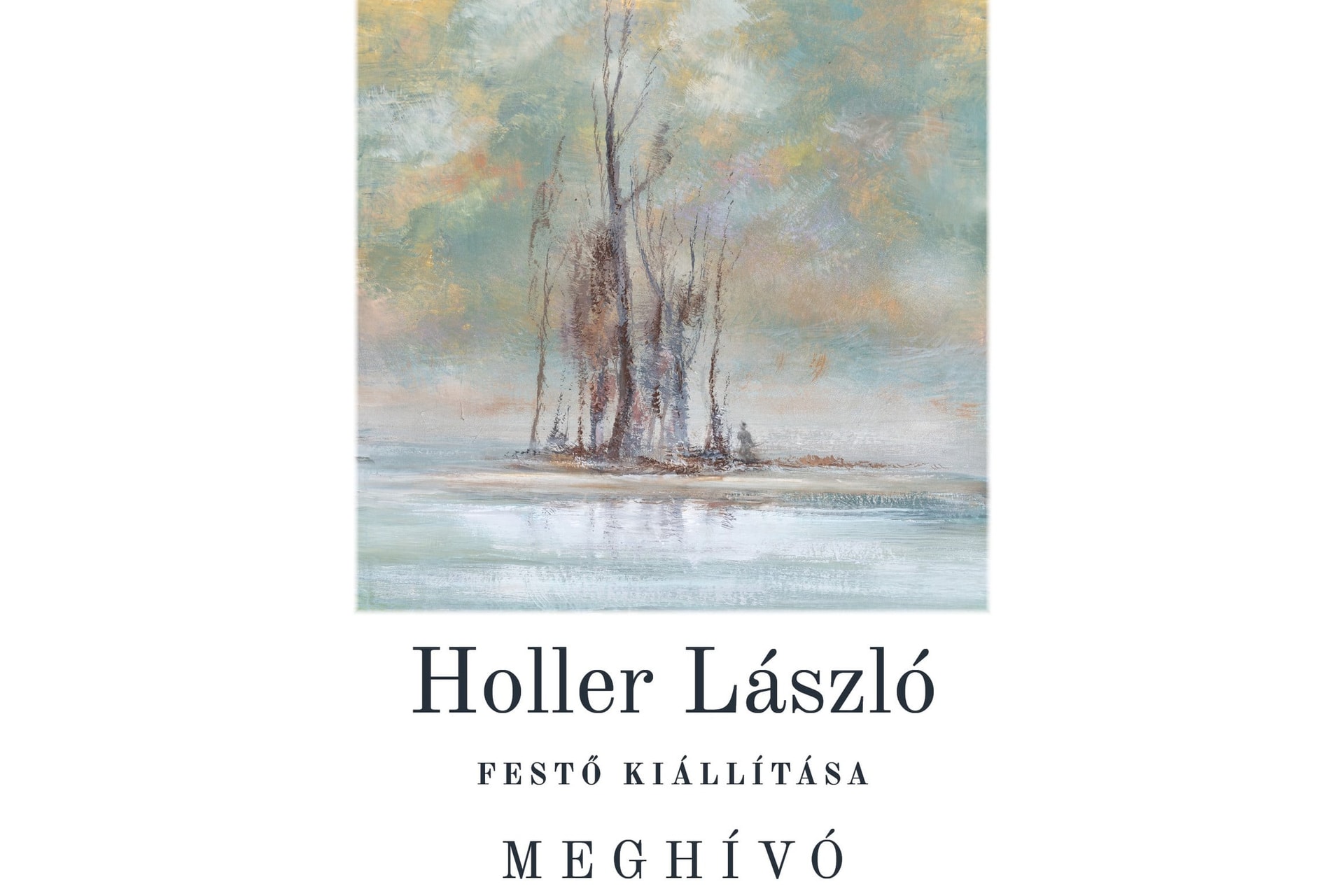 Holler László festőművész alkotásaiból nyílik kiállítás
