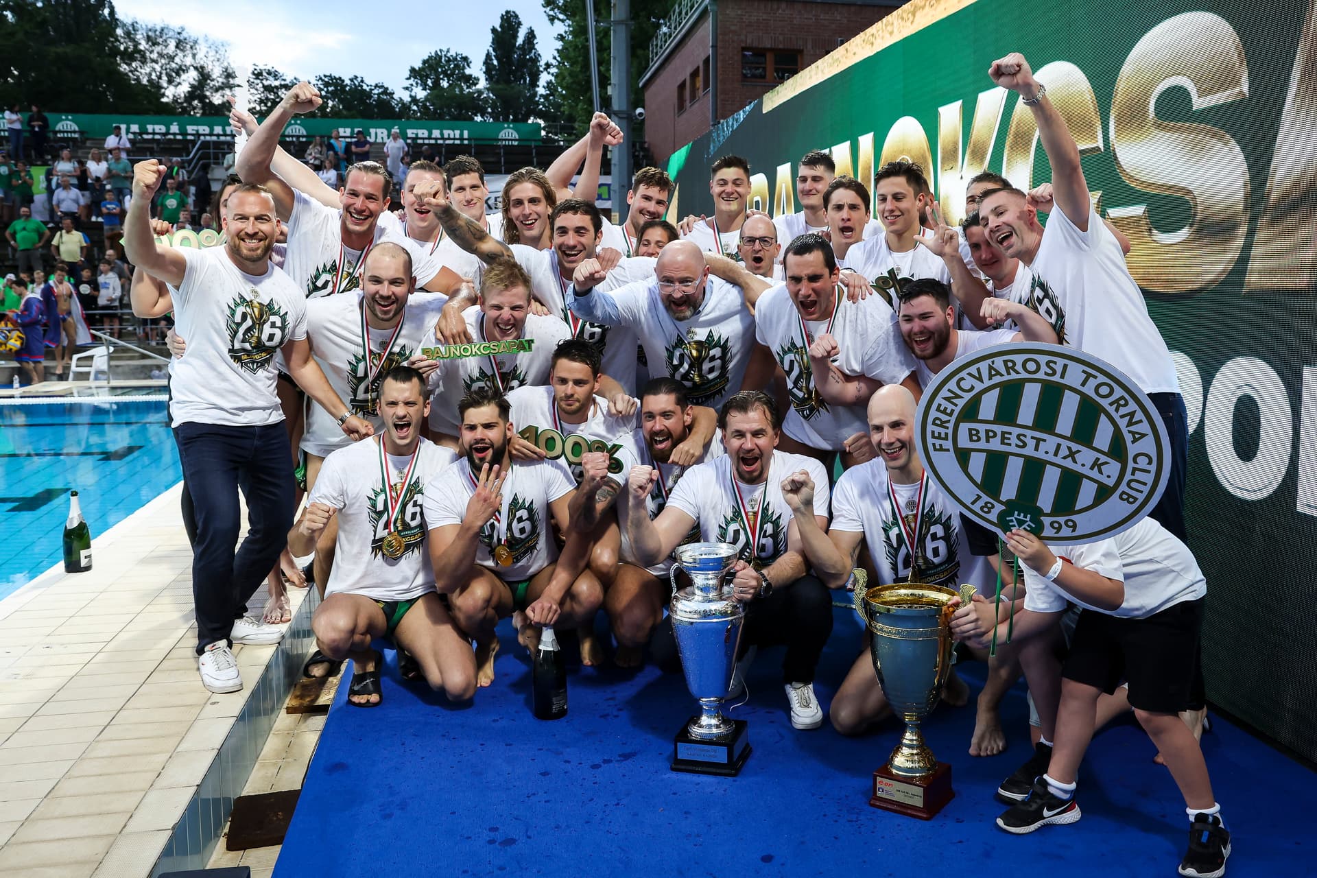 Arat a Fradi a csapatsportágakban