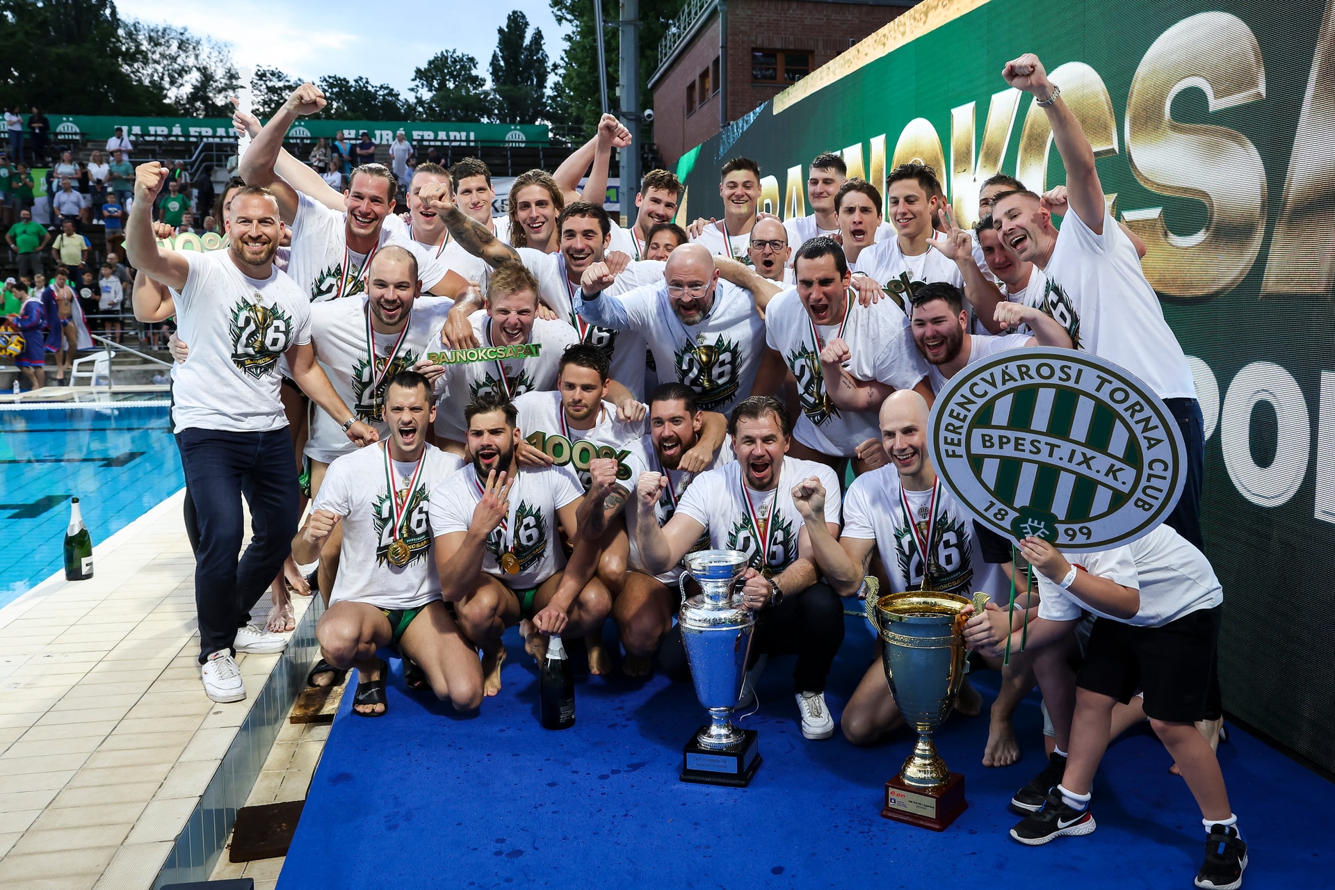 Arat a Fradi a csapatsportágakban