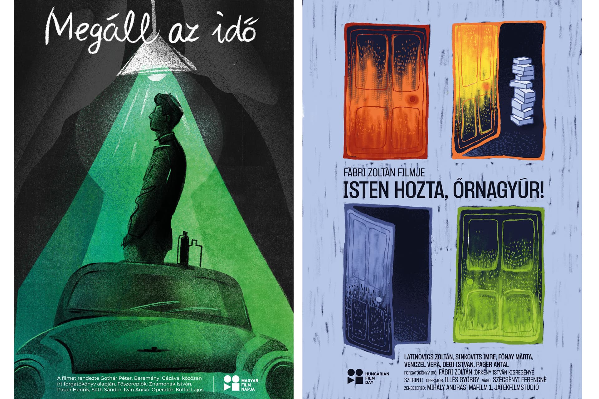 Régi kultikus magyar filmekhez készítettek plakátokat a MOME hallgatói