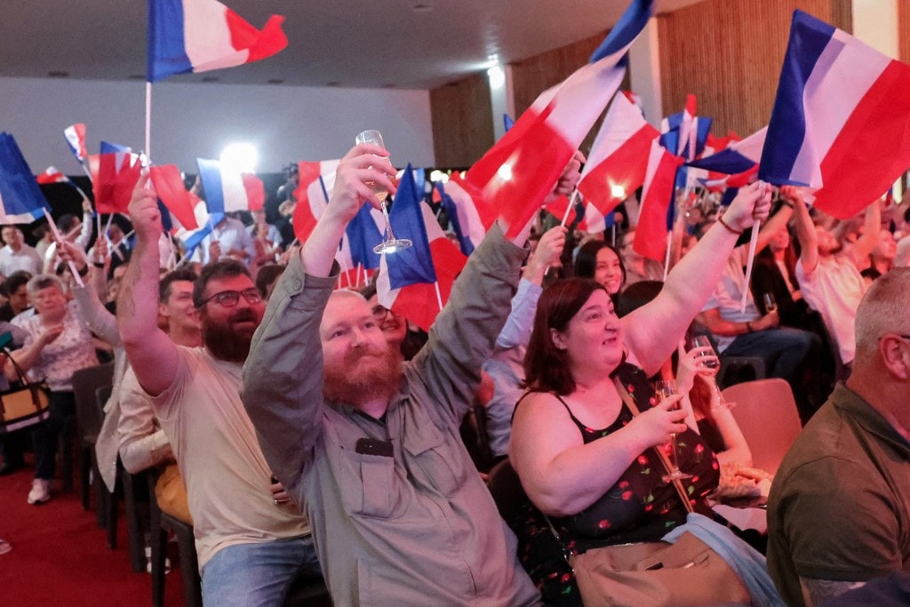 IPSOS: A Nemzeti Tömörülés nyerte a francia választások első fordulóját