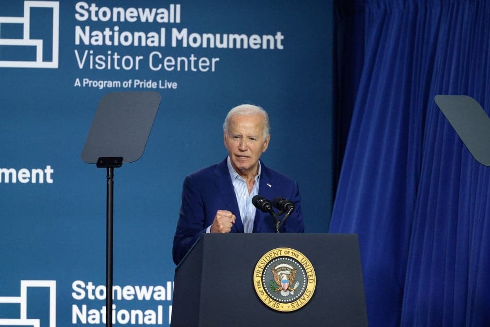 Biden választási gyűlésen is megerősítette, hogy nem lép vissza