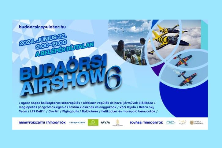 Készen áll a felszállásra? Budaörsi Airshow június 22-én!