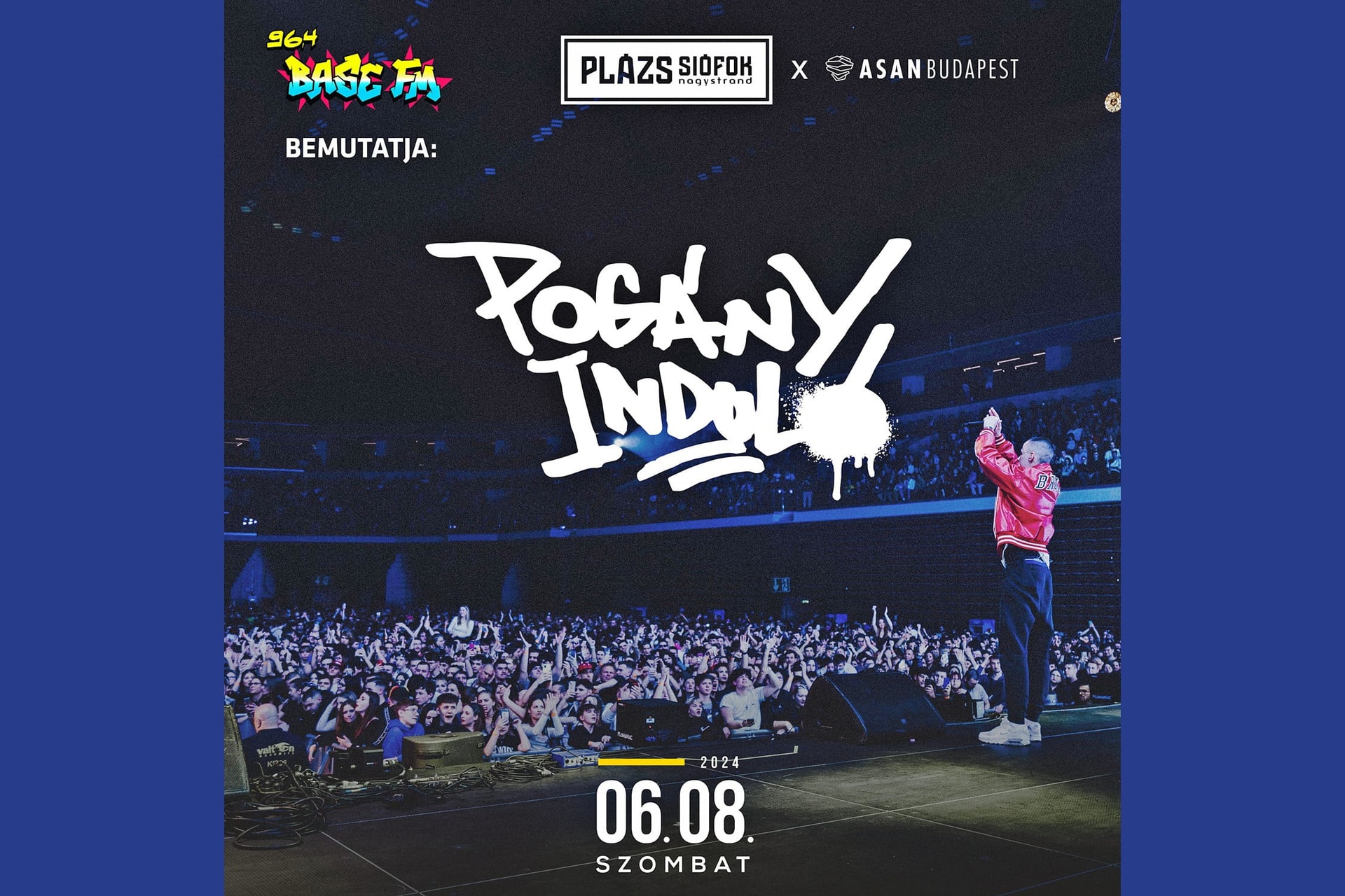 Pogány Induló az MVM Dome után a Plázst is meghódítja