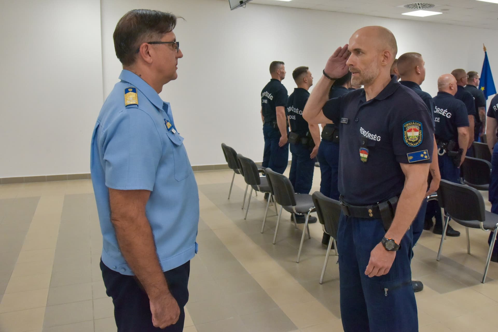 A magyar rendőrség mindent megtesz, hogy védje a határt