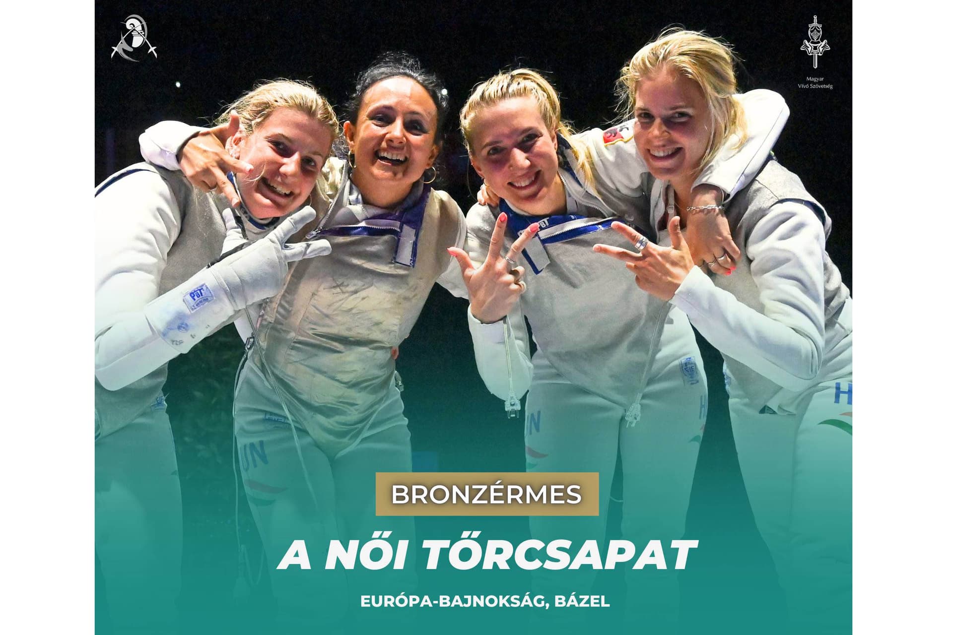 Bronzérmes a női tőrcsapat