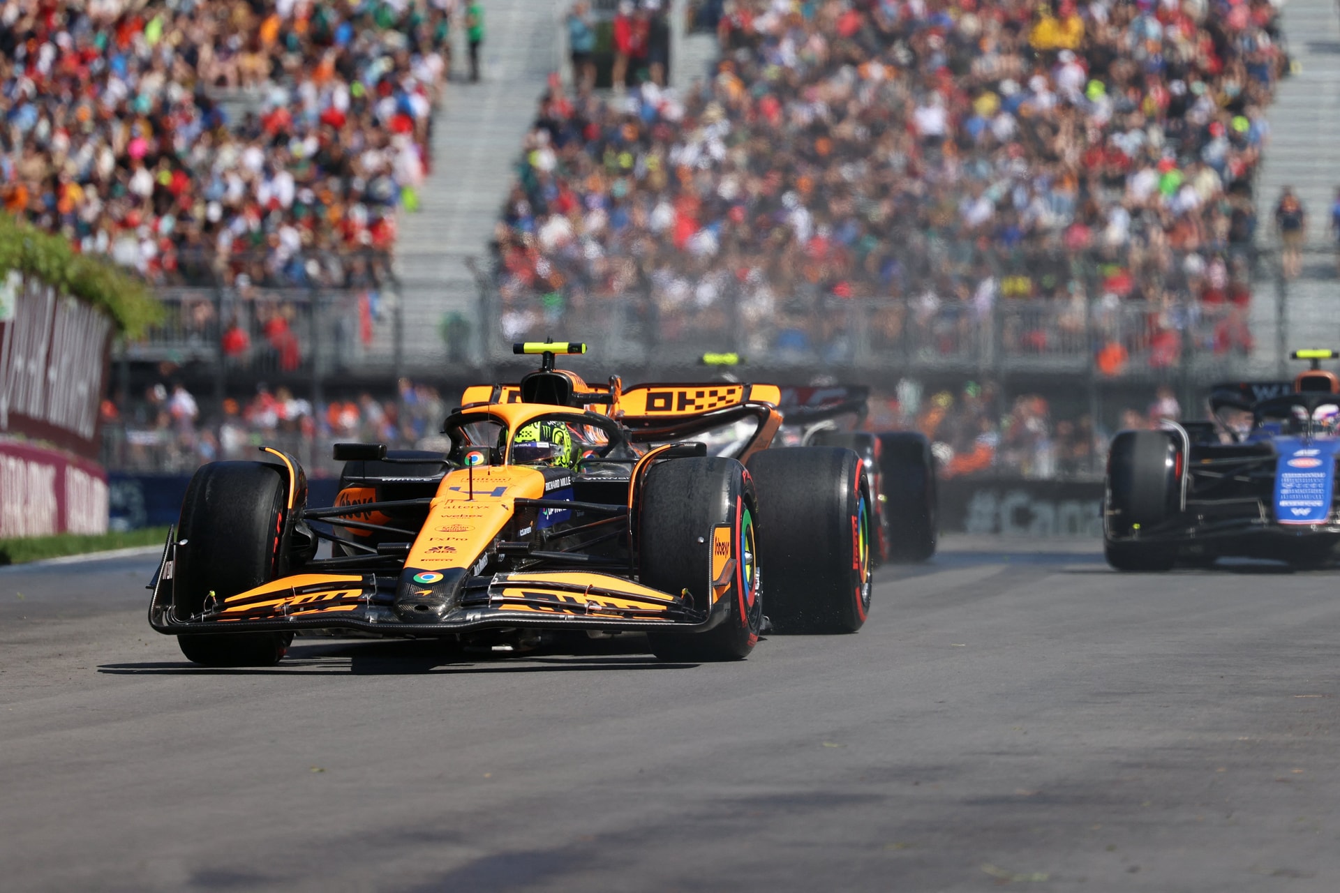 Lando Norris volt a leggyorsabb a Kanadai Nagydíj az első szabadedzésen