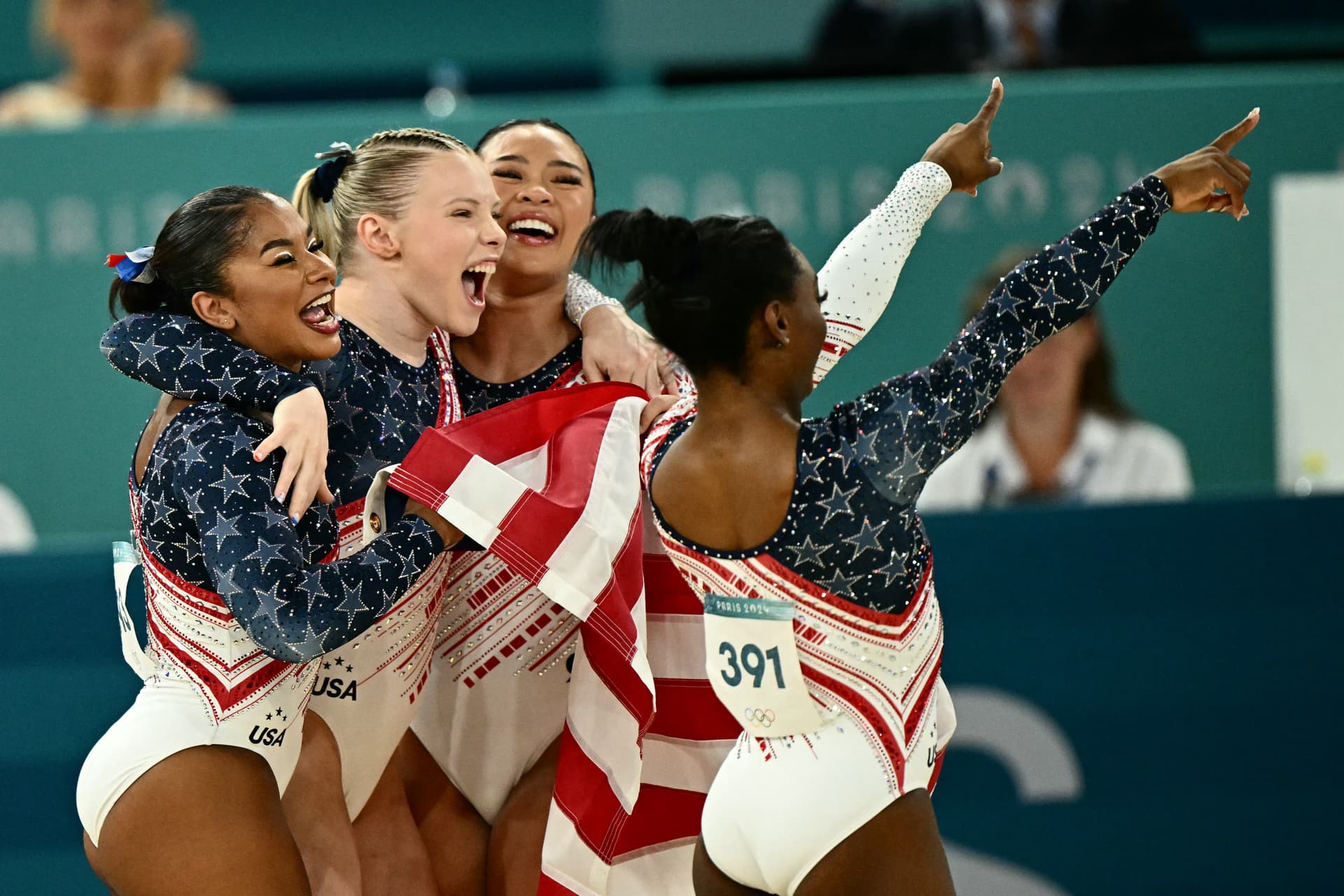 Fölényes amerikai győzelem a női tornászok csapatversenyében