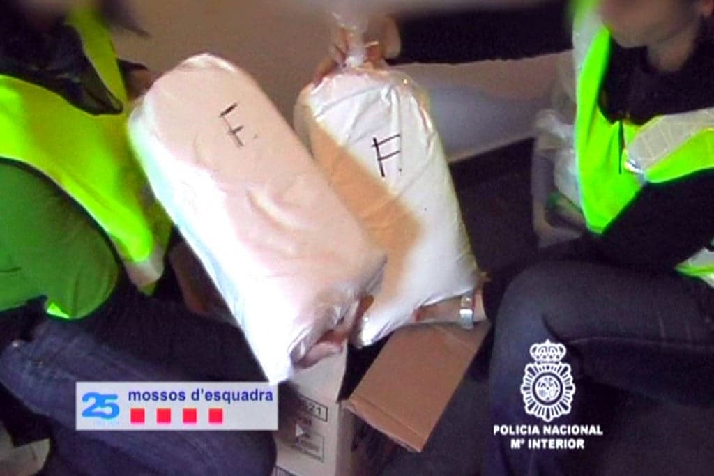 Négytonnányi kokainra csaptak le Barcelonában