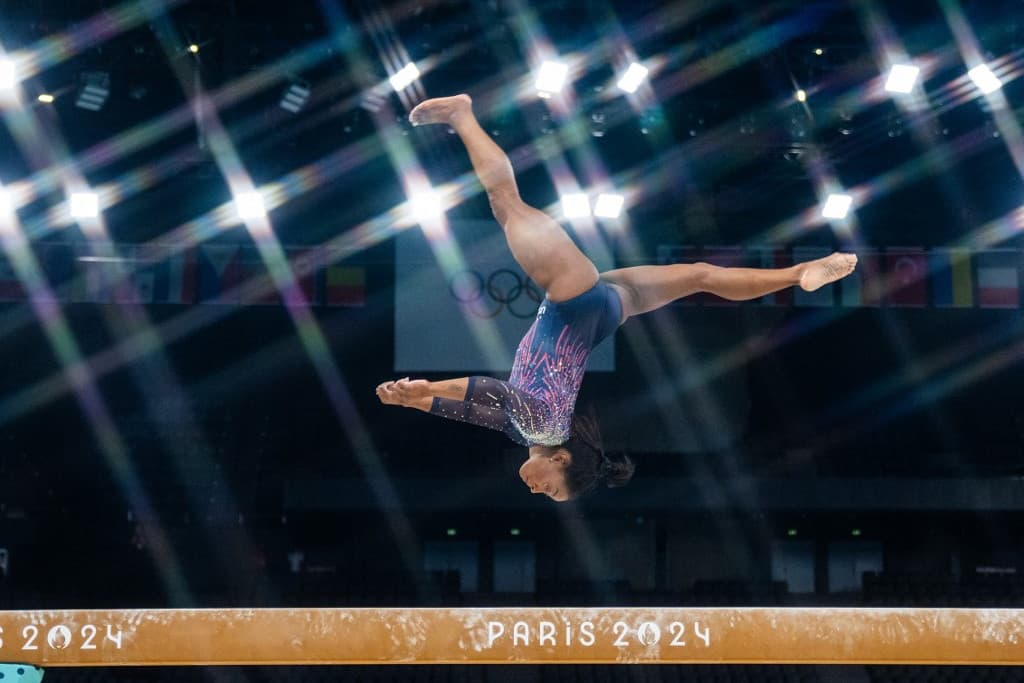 Simone Biles aranyat akar szerezni Párizsban