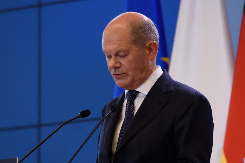 Belgrádba utazik Olaf Scholz