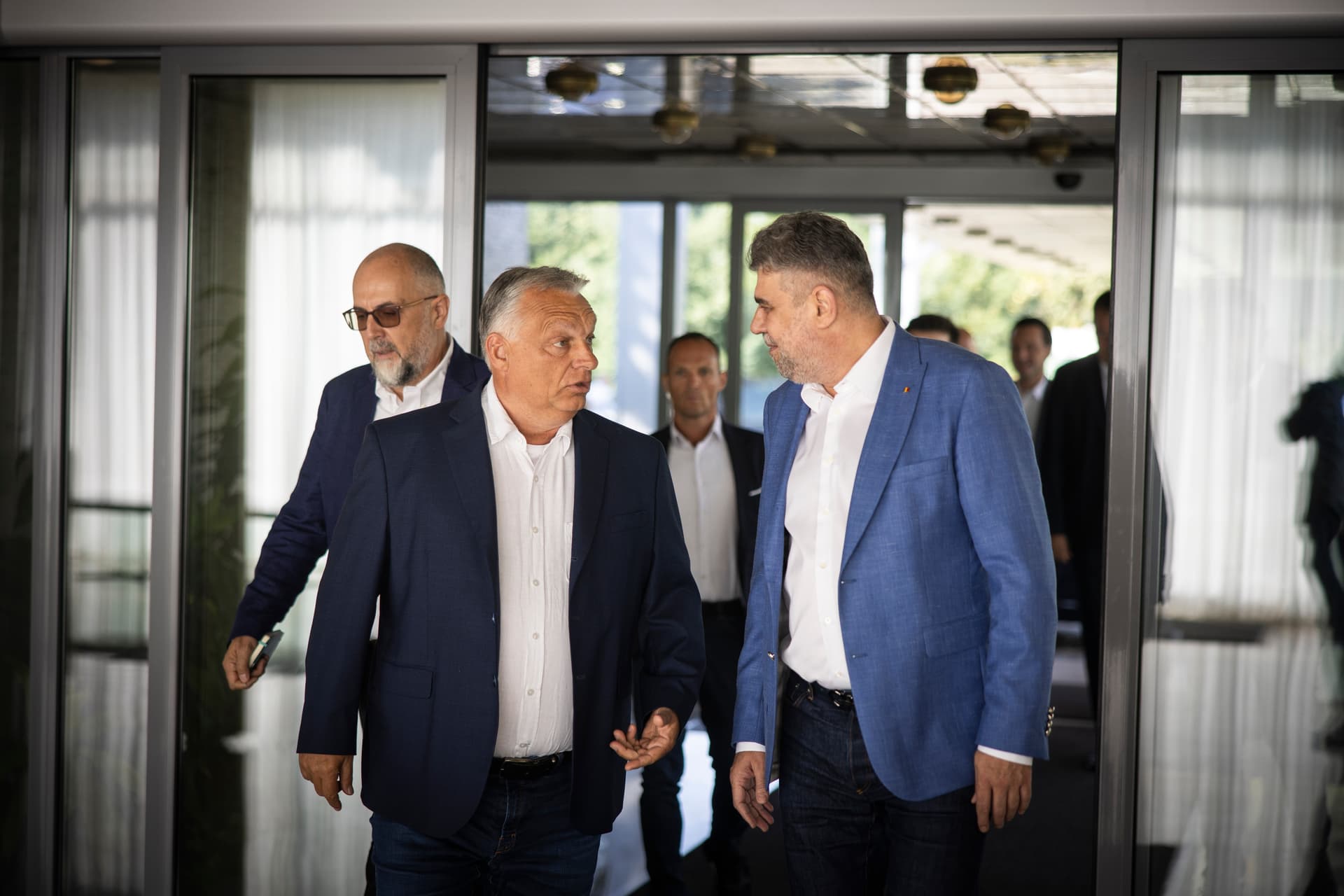 Orbán Viktor Románia miniszterelnökével tárgyalt