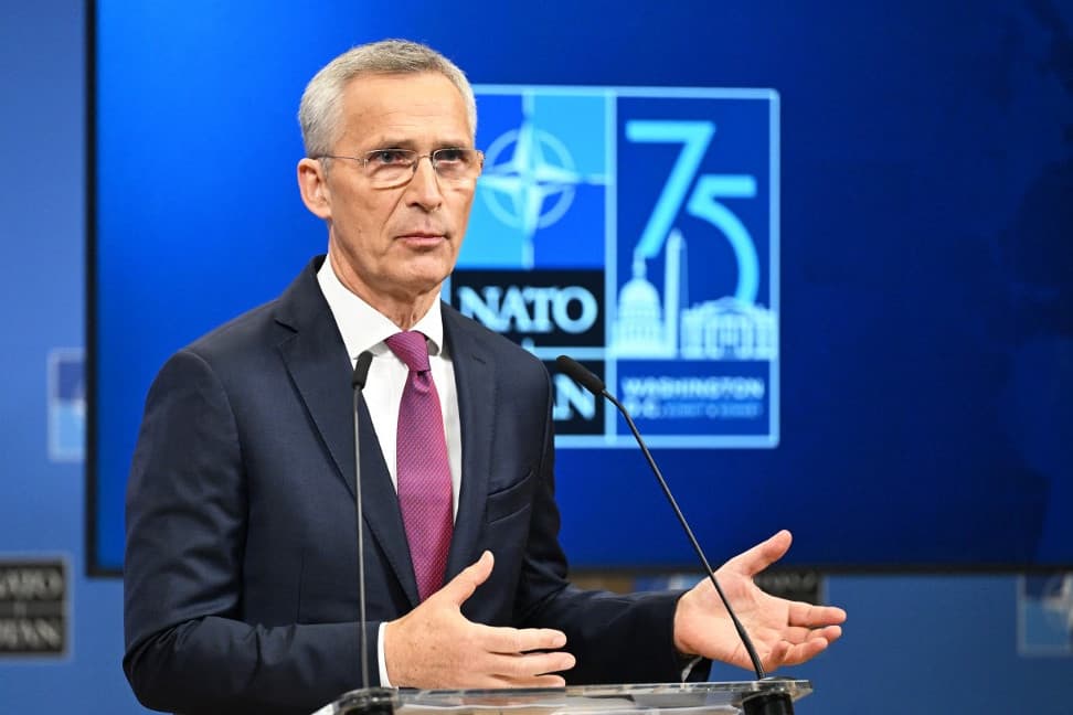 NATO-főtitkár: Rendkívül fontos, hogy az Egyesült Államok továbbra is fenntartsa Ukrajna támogatását