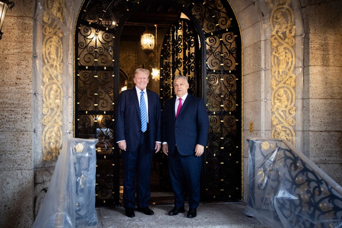 Orbán Viktor Donald Trumppal tárgyalt + VIDEÓ