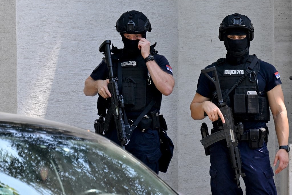 A szerb rendőrség lelőtt egy iszlamista terroristát