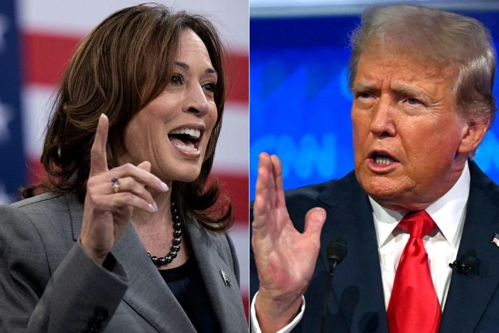 Éles szóváltás lett Kamala Harris és Donald Trump vitájából