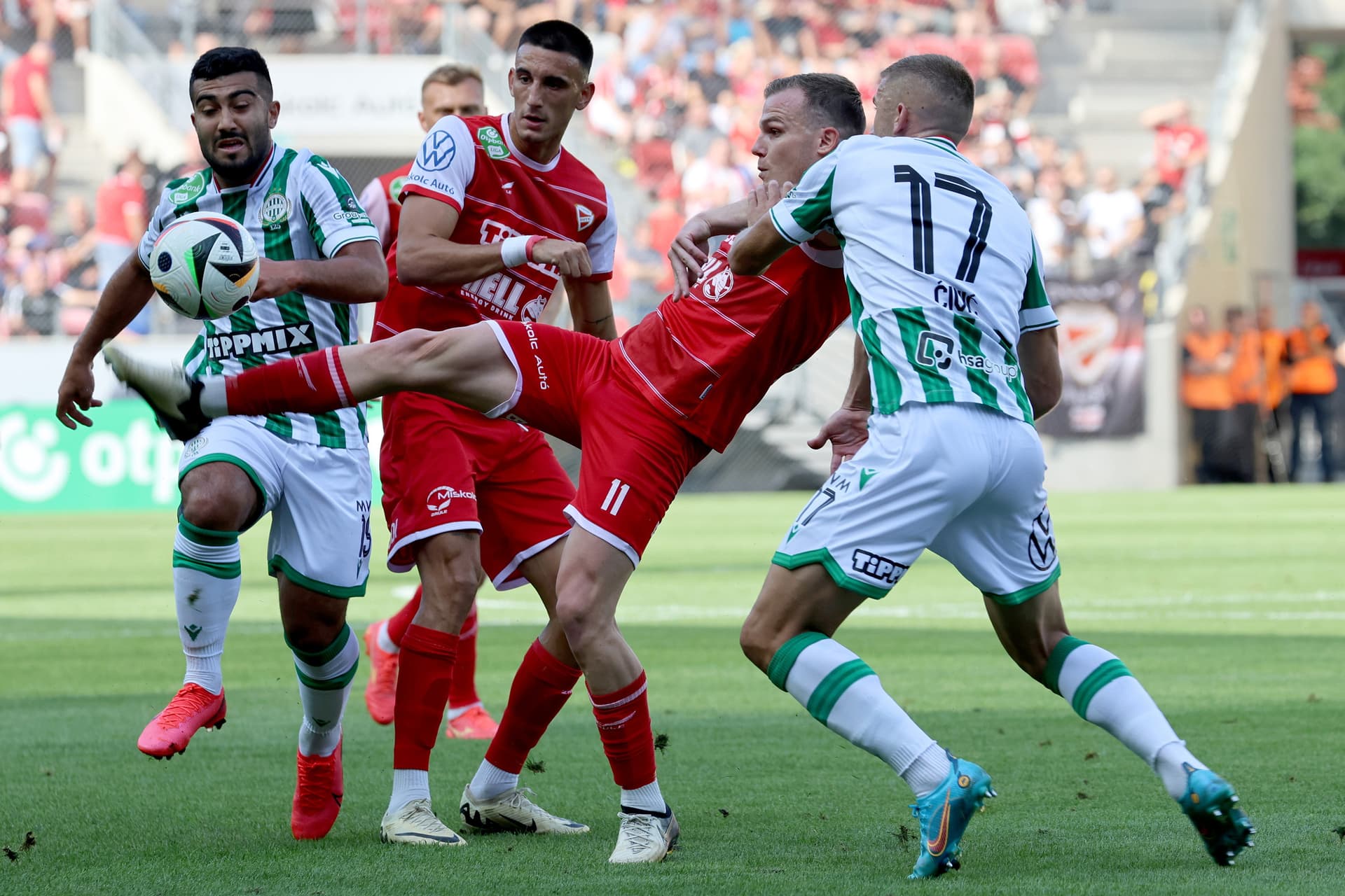 Dániai veresége után a Diósgyőr ellen javított az FTC