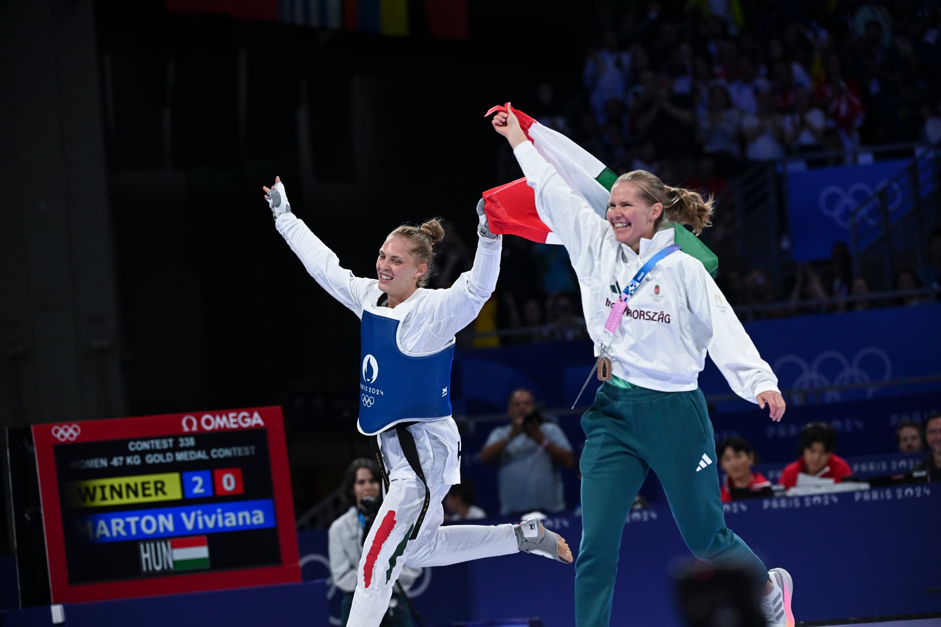 Olimpiai bajnok Márton Viviana!