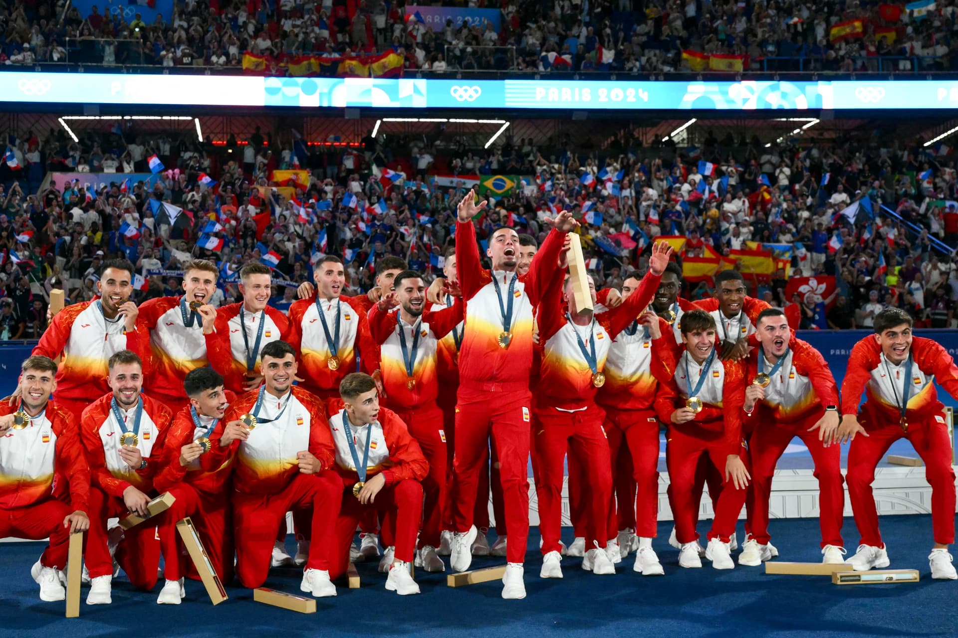 Spanyol aranyérem a férfi labdarúgótornán