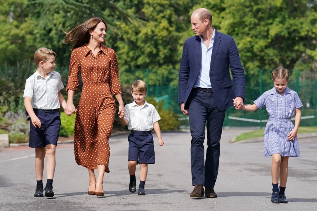 Így készült fel Katalin hercegné az iskolakezdésre