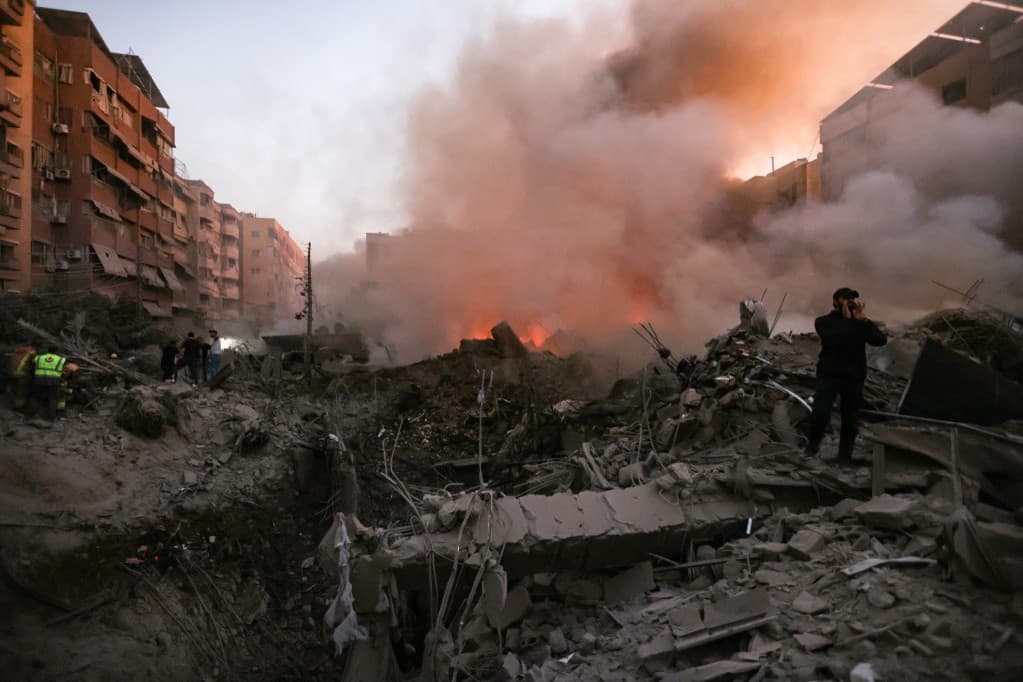 Izrael folytatta a libanoni főváros déli külterületinek bombázását