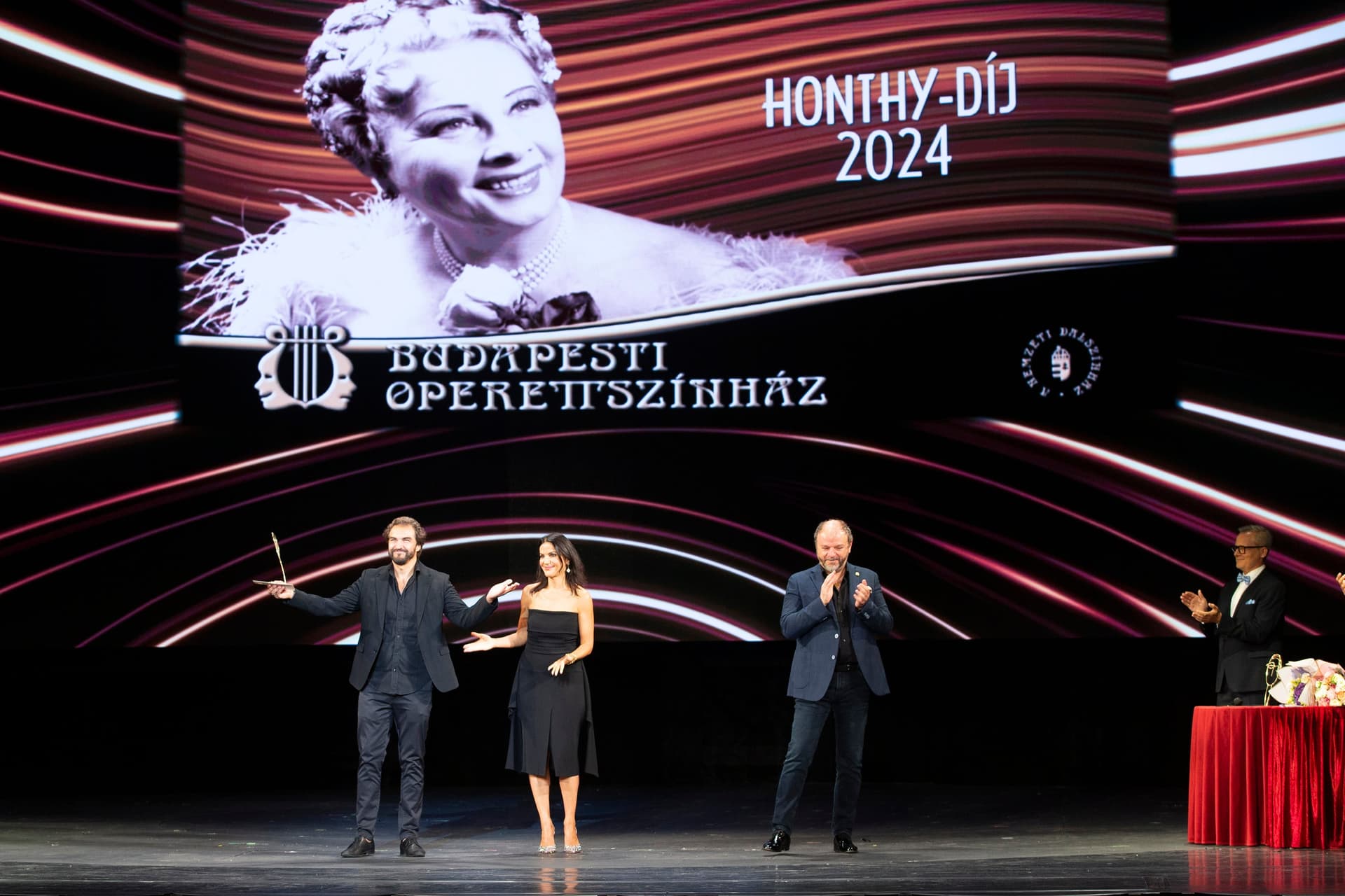 Honthy-díjátadó a Budapesti Operettszínházban