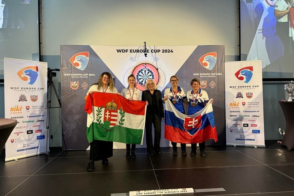Európa-bajnoki bronzérmes a magyar dartspáros