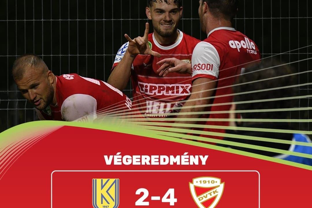 MOL Magyar Kupa: A DVTK csak a ráadásban jutott túl a Kazincbarcikán