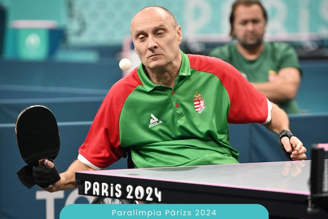 Paralimpia 2024: Az asztaliteniszező Major Endre már biztosan érmes